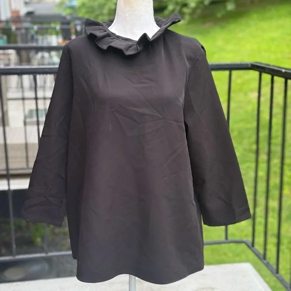 Tuckernuck  Black Faye Blouse Size XL - Picture 10 of 13